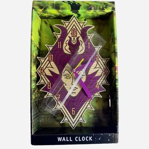Disney Villains Maleficent Wall Clock‎ – Rare – New in Box